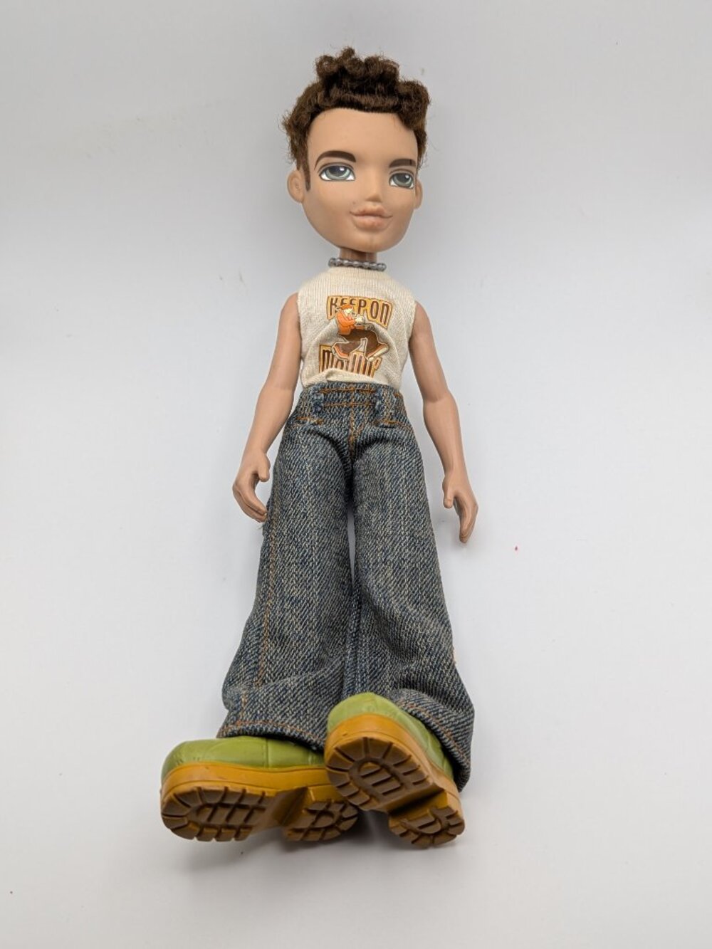 2002 Bratz Boyz Cameron Doll Outfit & Snap Shoes